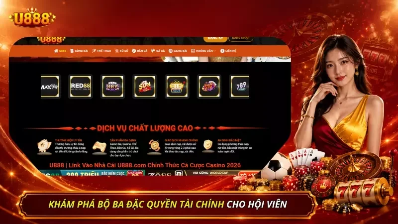 3 đặc quyền về tài chính người chơi nhận được sau khi đăng ký