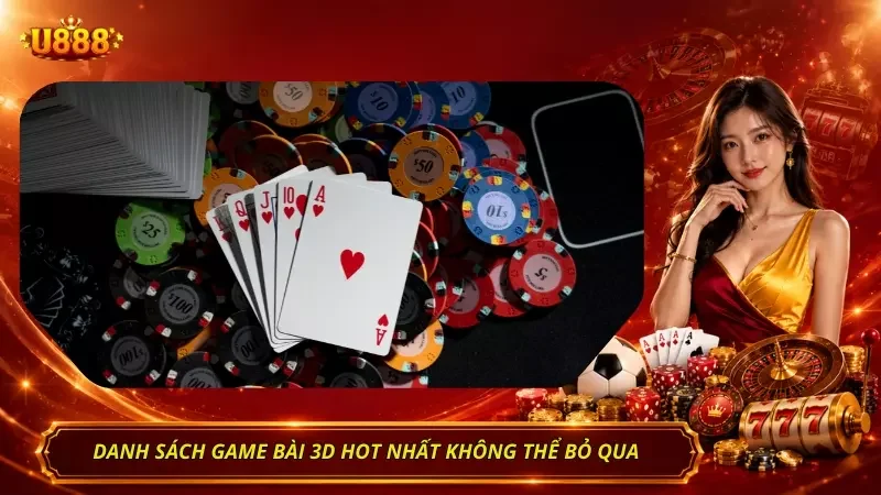 Danh sách game bài U888 đang dẫn đầu về số lượng người chơi